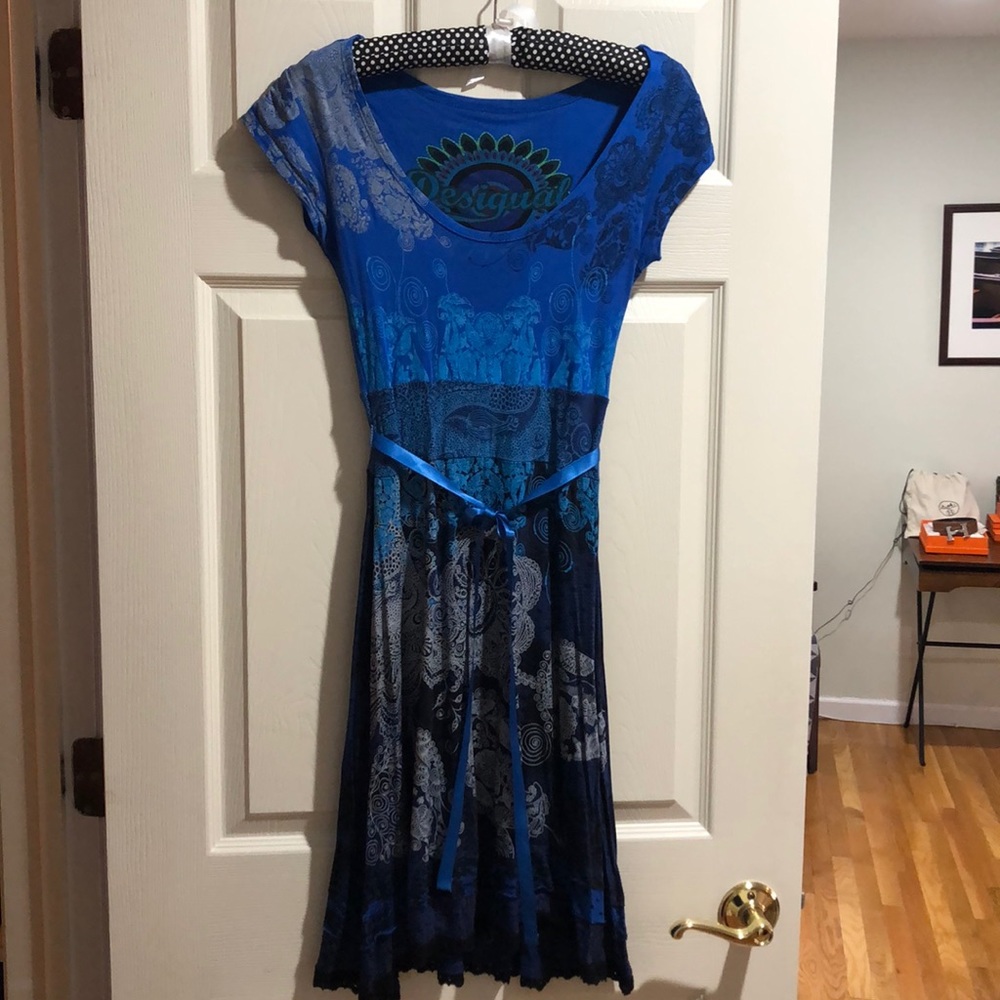 Desigual navy dress